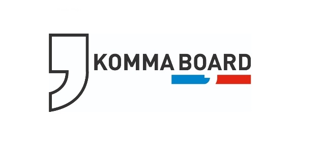 Komma Board Omslag